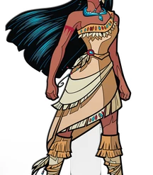 PiNS ON FiRE FiGPiN DiSNEY PRiNCESS POCAHONTAS #689