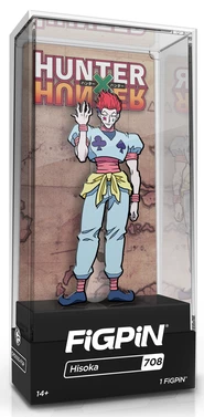 PiNS ON FiRE FiGPiN HUNTER X HUNTER HiSOKA #708 (FiRST EDiTiON)