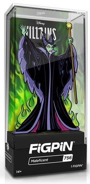 PiNS ON FiRE FiGPiN DiSNEY ViLLAiNS MALEFiCENT #756 3 PiNS ON FiRE FiGPiN DiSNEY ViLLAiNS MALEFiCENT #756