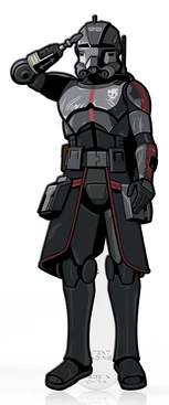 PiNS ON FiRE FiGPiN STAR WARS THE BAD BATCH ECHO #767 (1ST EDiTiON)