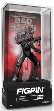 PiNS ON FiRE FiGPiN STAR WARS THE BAD BATCH HUNTER #770 (1ST EDiTiON) 3 PiNS ON FiRE FiGPiN STAR WARS THE BAD BATCH HUNTER #770 (1ST EDiTiON)