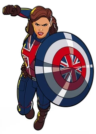 PiNS ON FiRE FiGPiN MARVEL WHAT IF...? CAPTAiN CARTER #815 (FiRST EDiTiON)