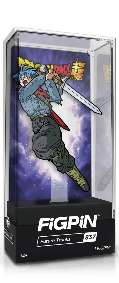 PiNS ON FiRE FiGPiN DRAGON BALL SUPER FUTURE TRUNKS #837 (1ST EDiTiON) 3 PiNS ON FiRE FiGPiN DRAGON BALL SUPER FUTURE TRUNKS #837 (1ST EDiTiON)