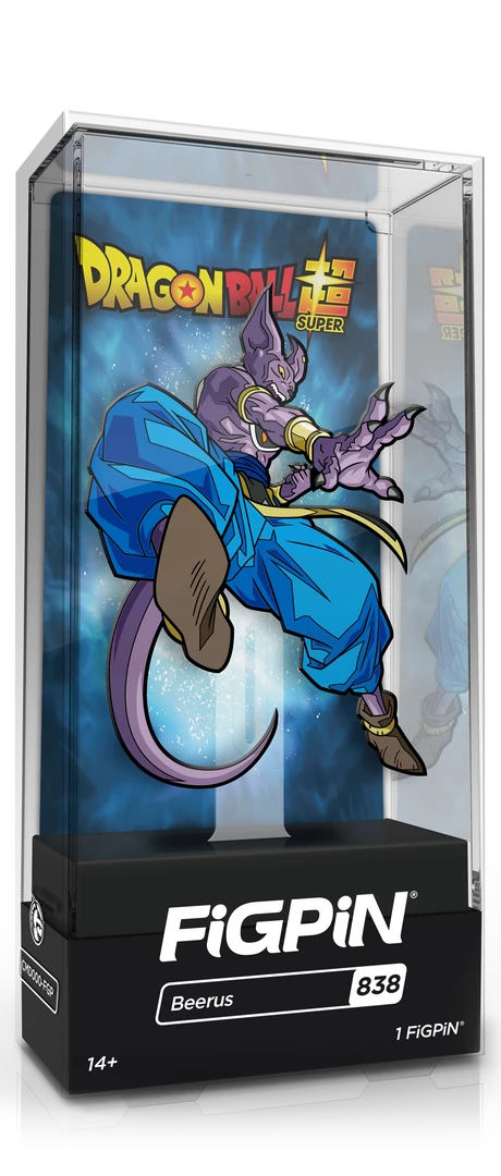 PiNS ON FiRE FiGPiN DRAGON BALL SUPER BEERUS #838 (1ST EDiTiON) 3 PiNS ON FiRE FiGPiN DRAGON BALL SUPER BEERUS #838 (1ST EDiTiON)
