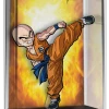PiNS ON FiRE FiGPiN DRAGON BALL SUPER KRiLLiN #839 (1ST EDiTiON)