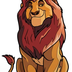 PiNS ON FiRE FiGPiN DiSNEY THE LiON KiNG MUFASA #851 (1ST EDiTiON)