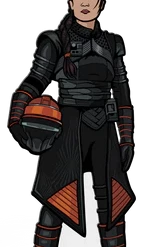 PiNS ON FiRE FiGPiN STAR WARS THE BOOK OF BOBA FETT FENNEC SHAND #860