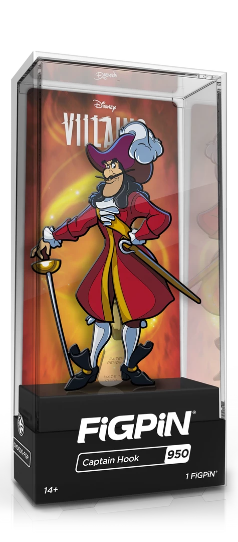 PiNS ON FiRE FiGPiN DiSNEY ViLLAiNS CAPTAiN HOOK #950 (FiRST EDiTiON) 3 PiNS ON FiRE FiGPiN DiSNEY ViLLAiNS CAPTAiN HOOK #950 (FiRST EDiTiON)