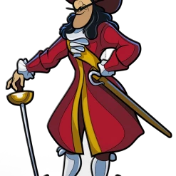 PiNS ON FiRE FiGPiN DiSNEY ViLLAiNS CAPTAiN HOOK #950 (FiRST EDiTiON)