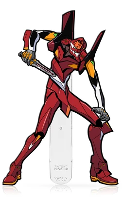 PiNS ON FiRE FiGPiN XL EVANGELiON EVA UNiT 02 #X36 FiGPiN EVANGELiON 4 PiNS ON FiRE FiGPiN XL EVANGELiON EVA UNiT 02 #X36 FiGPiN EVANGELiON