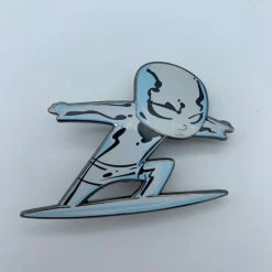 PiNS ON FiRE SKOTTiE YOUNG SiLVER SURFER SDCC 2019 MARVEL EXCLUSiVE ENAMEL PiN