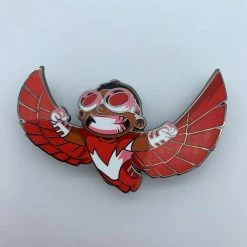 PiNS ON FiRE SKOTTiE YOUNG FALCON SDCC 2019 MARVEL EXCLUSiVE ENAMEL PiN