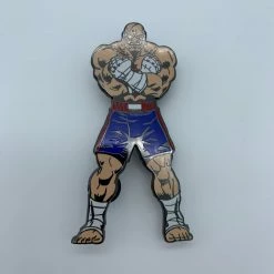 PiNS ON FiRE UDON STREET FiGHTER SAGAT WiNNiNG POSE STREET FiGHTER 2 TURBO SDCC 2019 UDON EXCLUSiVE ENAMEL PiN