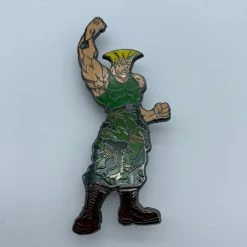PiNS ON FiRE UDON STREET FiGHTER GUiLE WiNNiNG POSE STREET FiGHTER 2 TURBO SDCC 2017 UDON EXCLUSiVE ENAMEL PiN