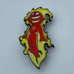 PiNS ON FiRE SKOTTiE YOUNG HUMAN TORCH SDCC 2018 MARVEL EXCLUSiVE ENAMEL PiN SDCC MARVEL 2018