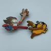 PiNS ON FiRE SKOTTiE YOUNG MiSS MARVEL & LOCKJAW SDCC 2018 MARVEL EXCLUSiVE ENAMEL PiNS