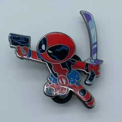 PiNS ON FiRE SKOTTiE YOUNG DEADPOOL NYCC 2018 MARVEL EXCLUSiVE ENAMEL PiN