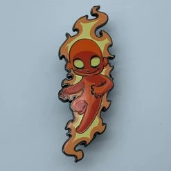 PiNS ON FiRE NYCC MARVEL 2018 SKOTTiE YOUNG HUMAN TORCH NYCC 2018 MARVEL EXCLUSiVE ENAMEL PiN