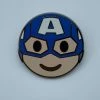 PiNS ON FiRE CAPTAiN AMERiCA CHASE VARiANT EMOJi SDCC 2017 MARVEL EXCLUSiVE ENAMEL PiN SDCC MARVEL 2017