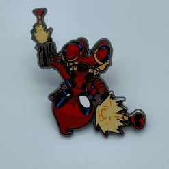 PiNS ON FiRE SKOTTiE YOUNG DEADPOOL SDCC 2016 MARVEL EXCLUSiVE ENAMEL PiN