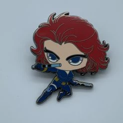 PiNS ON FiRE BLACK WiDOW NYCC 2016 MARVEL EXCLUSiVE ENAMEL PiN NYCC MARVEL 2016