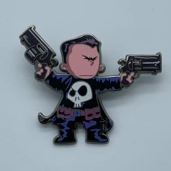 PiNS ON FiRE SKOTTiE YOUNG PUNiSHER NYCC 2015 MARVEL EXCLUSiVE ENAMEL PiN