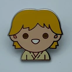 PiNS ON FiRE LUKE SKYWALKER STAR WARS CELEBRATiON 2016 EXCLUSiVE ENAMEL PiN