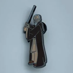 PiNS ON FiRE OBi-WAN KENOBi STAR WARS CELEBRATiON 2019 EXCLUSiVE ENAMEL PiN