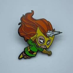 PiNS ON FiRE SKOTTiE YOUNG JEAN GREY MARVEL MADE 2020 EXCLUSiVE ENAMEL PiN