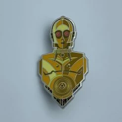 PiNS ON FiRE C-3PO STAR WARS CELEBRATiON 2020 EXCLUSiVE ENAMEL PiN