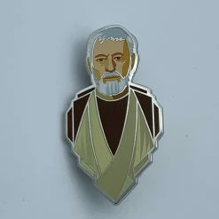 PiNS ON FiRE ViP OBi-WAN KENOBi STAR WARS CELEBRATiON 2020 EXCLUSiVE ENAMEL PiN