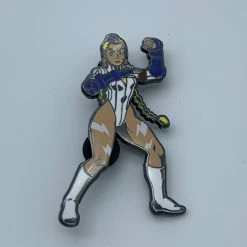 PiNS ON FiRE UDON STREET FiGHTER - PiN FiGHTER 2020 EXCLUSiVE WHiTE CAMMY VARiANT ENAMEL PiN