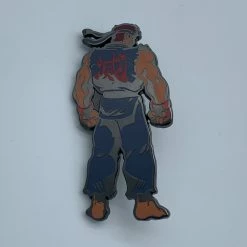 PiNS ON FiRE UDON STREET FiGHTER - PiN FiGHTER 2020 EXCLUSiVE EViL RYU VARiANT ENAMEL PiN