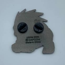 PiNS ON FiRE UDON STREET FiGHTER - PiN FiGHTER 2020 EXCLUSiVE RETRO ORANGE HAiR BLANKA VARiANT ENAMEL PiN