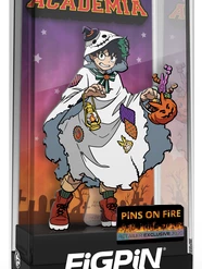 FiGPiN MY HERO ACADEMiA HALLOWEEN IZUKU MiDORiYA #589 PiNS ON FiRE EXCLUSiVE