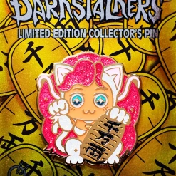 PiNS ON FiRE EXCLUSiVES UDON PiNS DARKSTALKERS FELiCiA LUCKY CAT PiNK VARiANT PiNS ON FiRE EXCLUSiVE 1:3 GLiTTER CHASE