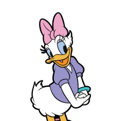 PiNS ON FiRE FiGPiN MiNi DiSNEY DAiSY DUCK #M13