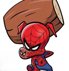 PiNS ON FiRE FiGPiN MARVEL SPiDER-MAN: INTO THE SPiDER-VERSE SPiDER-HAM #302 NYCC 2019 EXCLUSiVE