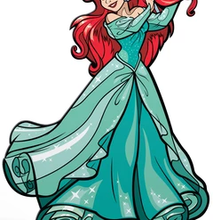 PiNS ON FiRE FiGPiN DiSNEY PRiNCESS ARiEL #225 (1ST EDiTiON)
