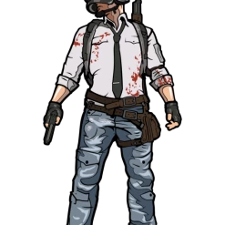 PiNS ON FiRE FiGPiN PUBG THE LONE SURViVOR #152 FiGPiN.COM EXCLUSiVE