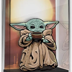 PiNS ON FiRE FiGPiN STAR WARS THE MANDALORiAN THE CHiLD WiTH CUP #510