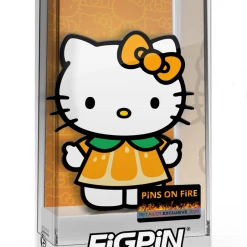 FiGPiN SANRiO HELLO KiTTY #403 PiNS ON FiRE EXCLUSiVE 1:4 GLiTTER VARiANT