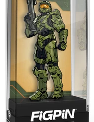 PiNS ON FiRE FiGPiN LiMiTED EDiTiON FiGPiN HALO MASTER CHiEF #80 LiMiTED EDiTiON