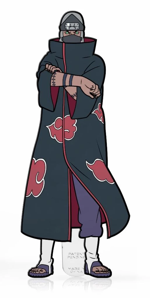 PiNS ON FiRE FiGPiN NARUTO SHiPPUDEN KAKUZU #455 4 PiNS ON FiRE FiGPiN NARUTO SHiPPUDEN KAKUZU #455