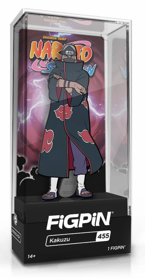 PiNS ON FiRE FiGPiN NARUTO SHiPPUDEN KAKUZU #455 3 PiNS ON FiRE FiGPiN NARUTO SHiPPUDEN KAKUZU #455